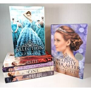Complete Set THE SELECTION Books Series by Kiera Cass vol.1-5 + companions